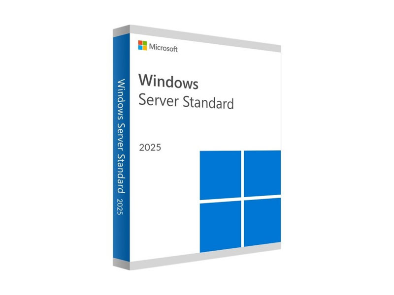 Windows Server Standard 2025 64Bit English 1pk DSP OEI DVD 16 Core EP2-25187