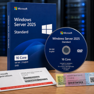 Microsoft Windows Server 2025 Standard - 16 Core License Pack