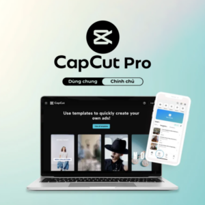 Capcut Pro 1 year (trực tuyến)