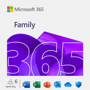 Microsoft 365 Family ESD EP2-36890 (6 người/ 5 thiết bị/ người/ 12 tháng)