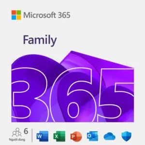 Microsoft 365 Family ESD EP2-36890 (6 người/ 5 thiết bị/ người/ 12 tháng)