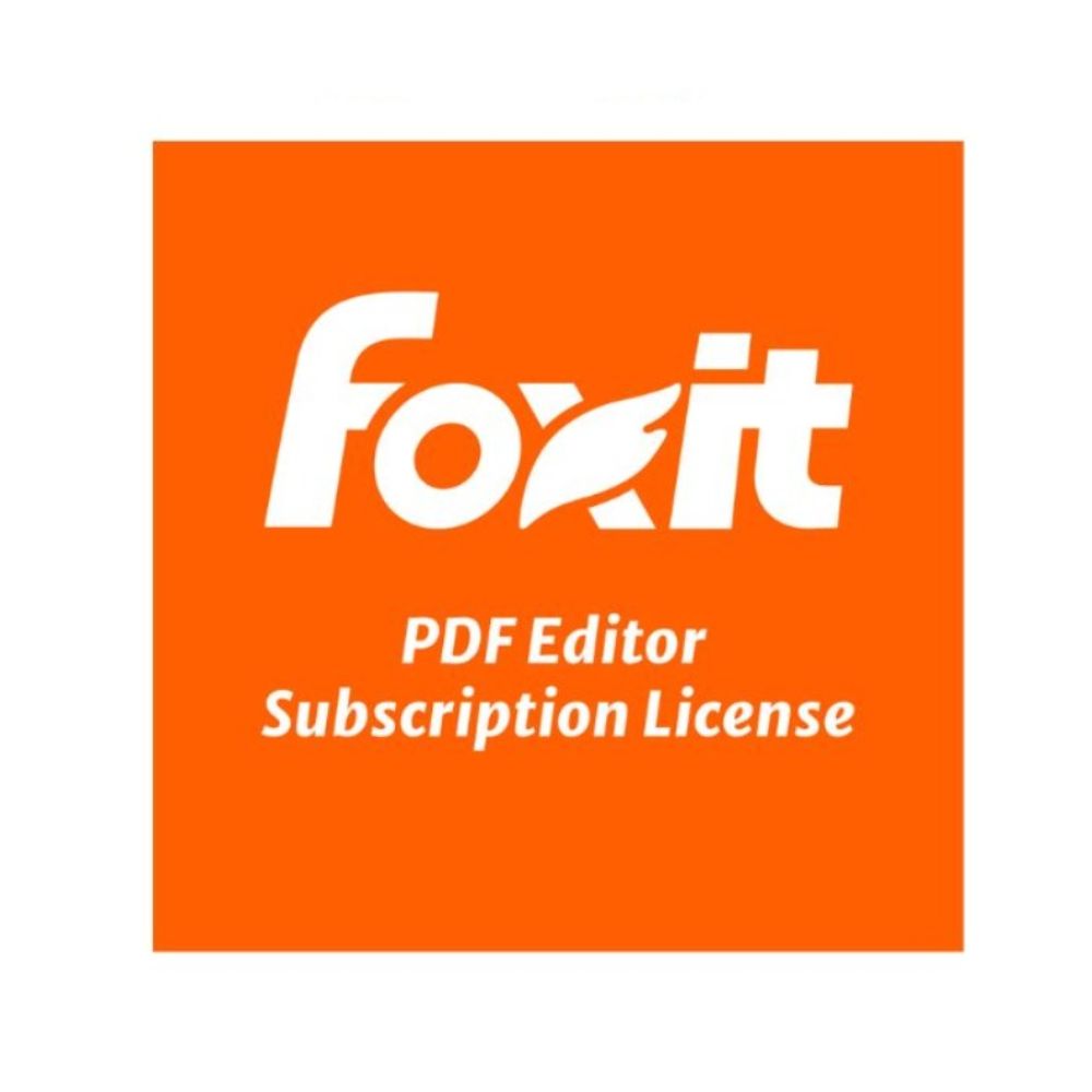 Foxit PDF Editor (1 User/ 12 tháng)
