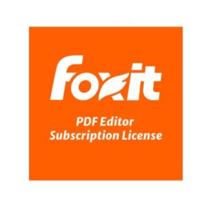 Foxit PDF Editor + (1 User/ 12 tháng)