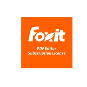 Foxit PDF Editor 1 year Subscription