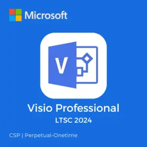 Microsoft Visio LTSC Professional 2024 (1 thiết bị/ Vĩnh viễn)