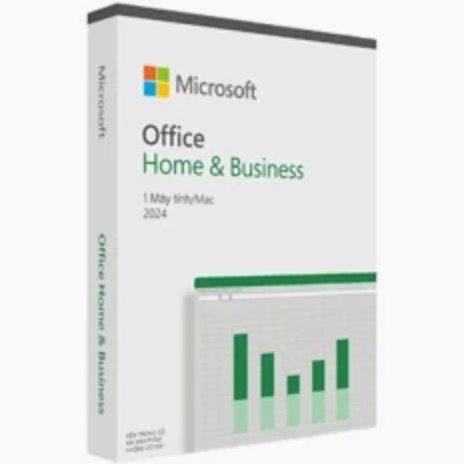 Hộp Office Home & Business 2024 bản quyền nhìn chéo, dùng vĩnh viễn trên 1 máy