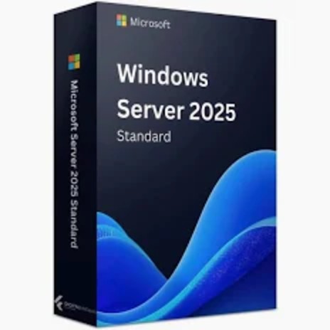 Hộp Windows Server 2025 Standard bản quyền nhìn chéo, cấp phép theo nhân xử lý kèm CAL