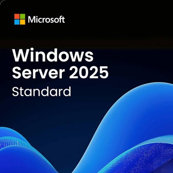 Biểu tượng Windows Server 2025 Standard bản quyền cho máy chủ doanh nghiệp